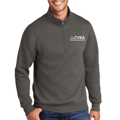 Port & Company Core Fleece 1/4 Zip Pullover Sweatshirt Thumbnail