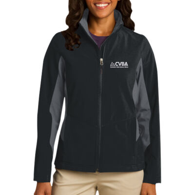 Port Authority Ladies Core Colorblock Soft Shell Jacket Thumbnail