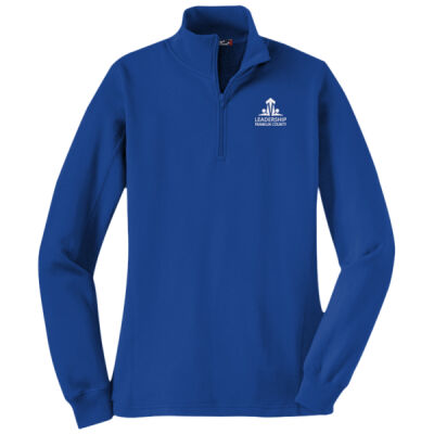 Sport Tek Ladies 1/4 Zip Sweatshirt Thumbnail
