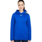 Under Armour Ladies Hustle Pullover Hooded Sweatshirt Thumbnail