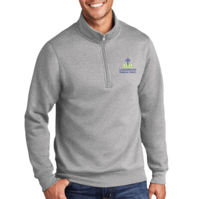 Port & Company Core Fleece 1/4 Zip Pullover Sweatshirt Thumbnail