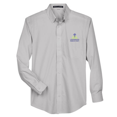 Devon & Jones Men's Crown Collection® Broadcloth Woven Dress Shirt Thumbnail