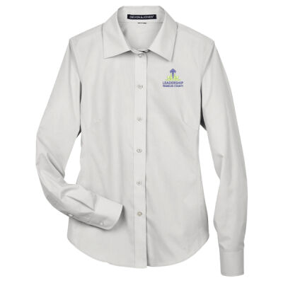 Devon & Jones Women's Crown Collection Broadcloth Woven Dress Shirt Thumbnail